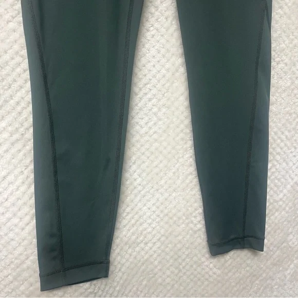 Womens Lole Dark Green Leggings with Pockets Activewear Workout Athletic Small - Picture 5 of 9